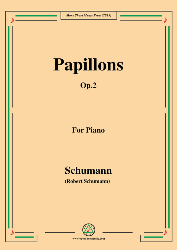 Schumann-Papillons,Op.2,for Piano