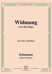Schumann-Widmung