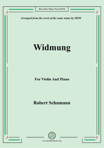 Schumann-Widmung