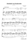 Schumann-Abschied von frankreich,Op.135 No.1 in e minor