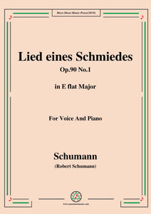 Schumann-Lied eines Schmiedes,Op.90 No.1