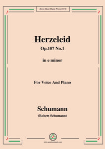 Schumann-Herzeleid,Op.107 No.1