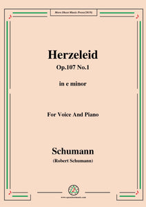 Schumann-Herzeleid,Op.107 No.1