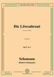 Schumann-Die Löwenbraut,Op.31 No.1 in g minor