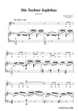 Schumann-Die Tochter Jephtas,Op.95 No.1 in c minor