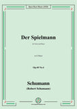 Schumann-Der Spielmann Op.40 No.4