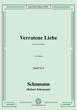Schumann-Verratene Liebe Op.40 No.5