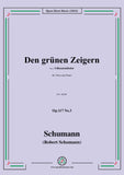Schumann-Den grunen Zeigern,Op.117 No.3