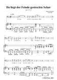Schumann-Da liegt der Feinde gestreckte Schar,Op.117 No.4
