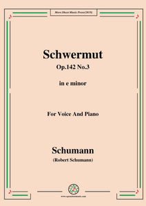 Schumann-Mädchen-Schwermut,Op.142 No.3