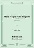 Schumann-Mein Wagen rollet langsam,Op.142 No.4