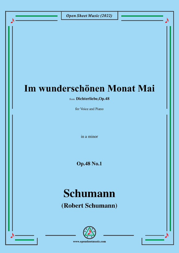 Schumann-Im wunderschonen Monat Mai,Op.48 No.1
