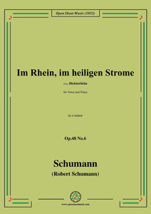 Schumann-Im Rhein,im heiligen Strome,Op.48 No.6