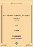 Schumann-Und wusstens die Blumen, die kleinen,Op.48 No.8