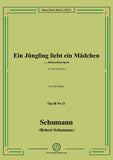 Schumann-Ein Jungling liebt ein Madchen,Op.48 No.11