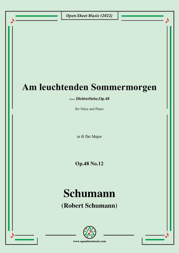 Schumann-Am leuchtenden Sommermorgen,Op.48 No.12