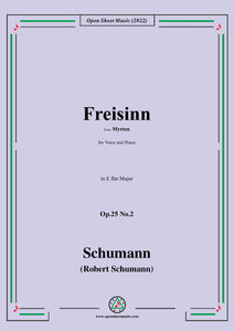 Schumann-Freisinn,Op.25 No.2