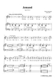Schumann-Jemand,Op.25 No.4