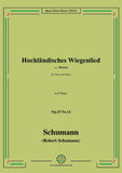 Schumann-Hochlandisches Wiegenlied,Op.25 No.14