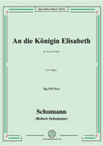 Schumann-An die Konigin Elisabeth