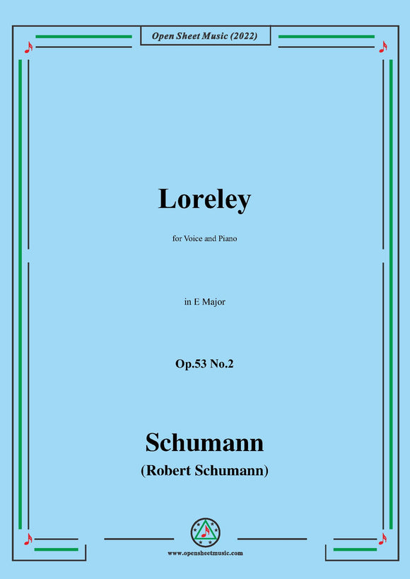 Schumann-Loreley,Op.53 No.2