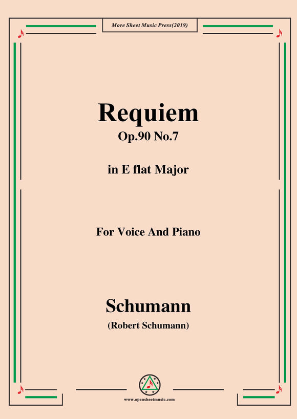 Schumann-Requiem,Op.90 No.7