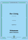 Schumann-Der Zeisig,for Voice and Piano