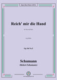 Schumann-Reich mir die Hand,Op.104 No.5