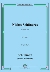 Schumann-Nichts Schoneres,Op.36 No.3