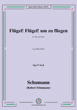Schumann-Flugel!Flugel!um zu fliegen,Op.37 No.8,