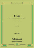 Schumann-Frage,Op.35 No.9