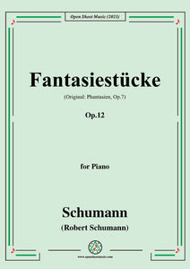 Schumann-Fantasiestucke,Op.12,eight pieces,for Piano