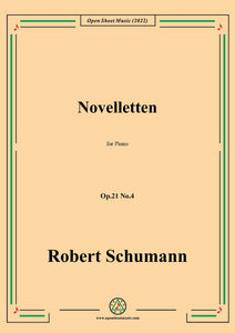 Schumann-Novelletten,Op.21 No.4