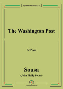 Sousa-The Washington Post,for Piano