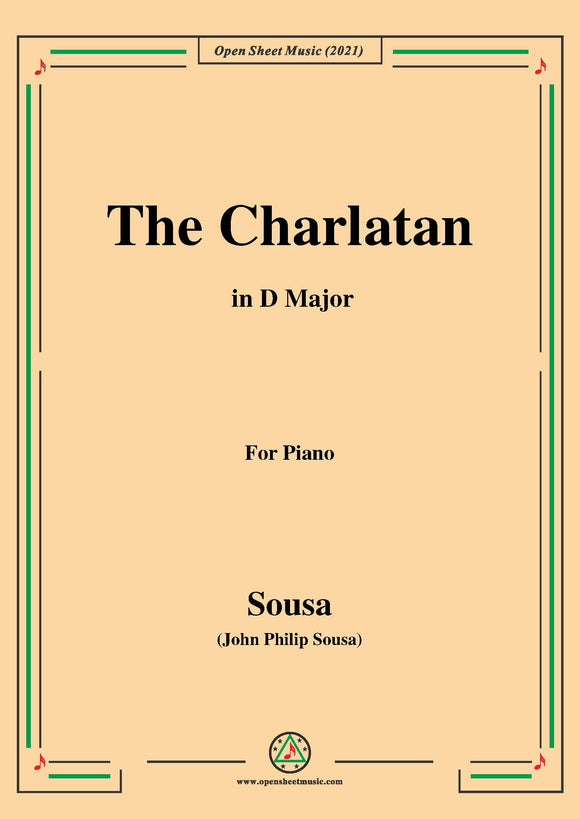Sousa-The Charlatan,in D Major