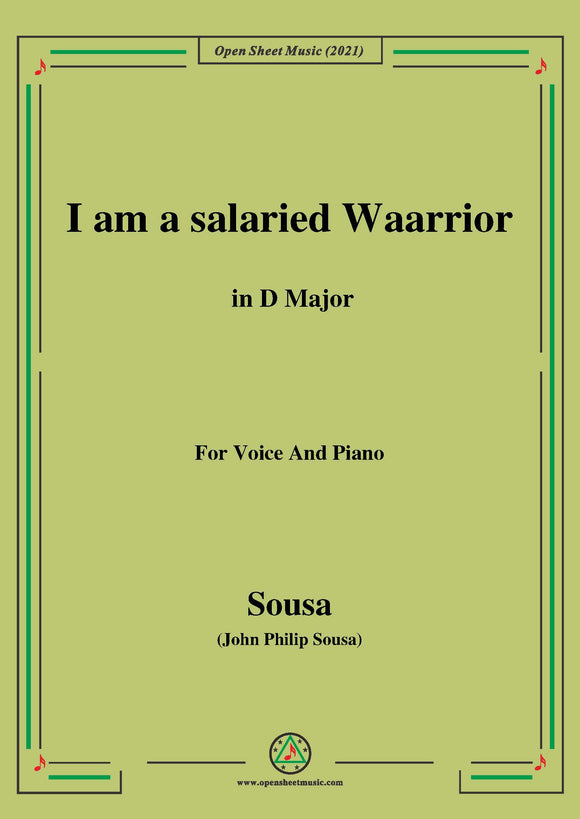Sousa-I am a salaried Waarrior