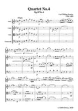 Stamitz-Quartet No.4 in E flat Major,Op.8 No.4