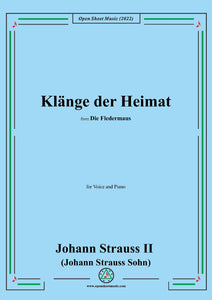 Johann Strauss II-Klänge der Heimat(No.10)
