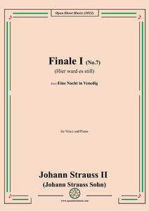 Johann Strauss II-Finale I(No.7:Hier ward es still)