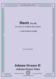 Johann Strauss II-Duett(No.10:So sind wir endlich denn allein)
