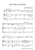 Richard Strauss-Breit' über mein Haupt, for Flute and Piano