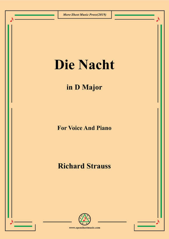 Richard Strauss-Die Nacht