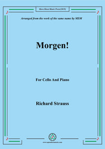 Richard Strauss-Morgen!,for Cello and Piano