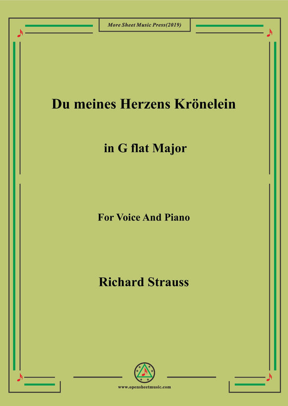 Richard Strauss-Du meines Herzens Krönelein