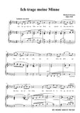 Richard Strauss-Ich trage meine Minne