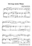 Richard Strauss-Ich trage meine Minne, for Flute and Piano