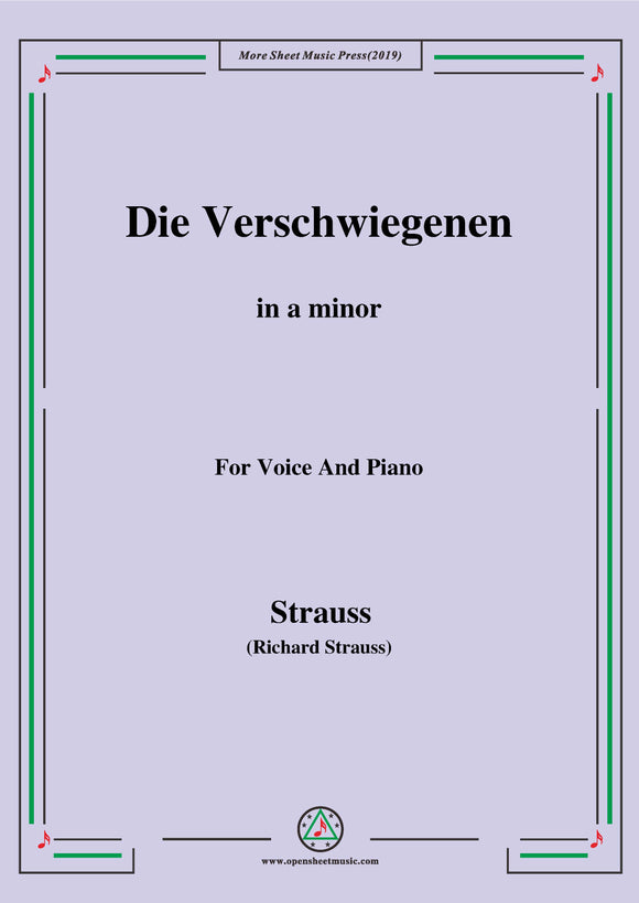 Richard Strauss-Die Verschwiegenen