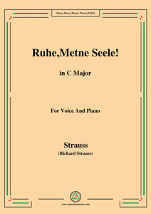 Richard Strauss-Ruhe,Meine Seele!