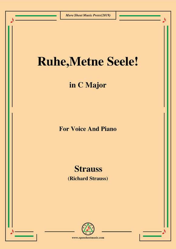 Richard Strauss-Ruhe,Meine Seele!