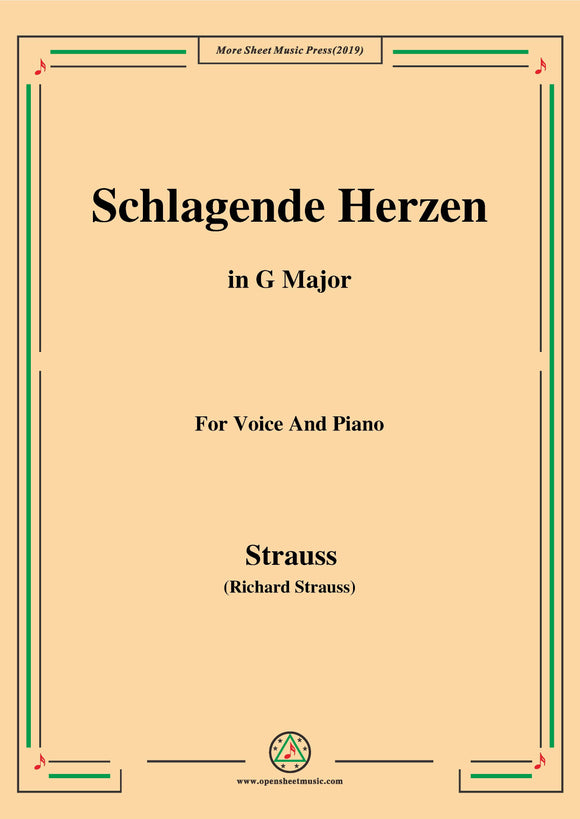 Richard Strauss-Schlagende Herzen
